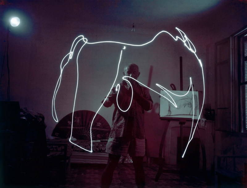Illustration for article titled Light Paintings That Make the Real World Look like Tron